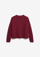 Armedangels Damen Pullover Merinaa Links Links velvet red