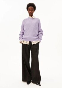 Armedangels Damen Pullover Vanisé moonlit lilac-dark moonlit lilac