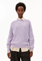 Armedangels Damen Pullover Vanisé moonlit lilac-dark moonlit lilac