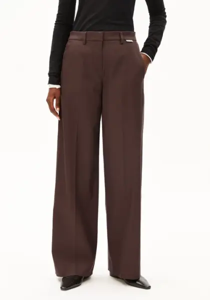 Armedangels Damen Hose Leandraa claystone