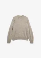 Armedangels Damen Pullover MOHAIR-MIX STRICKPULLOVER honey melange