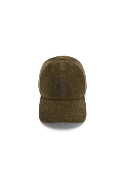 Armedangels Unisex Basecap Yenaas Cord empty Cap W dark earth