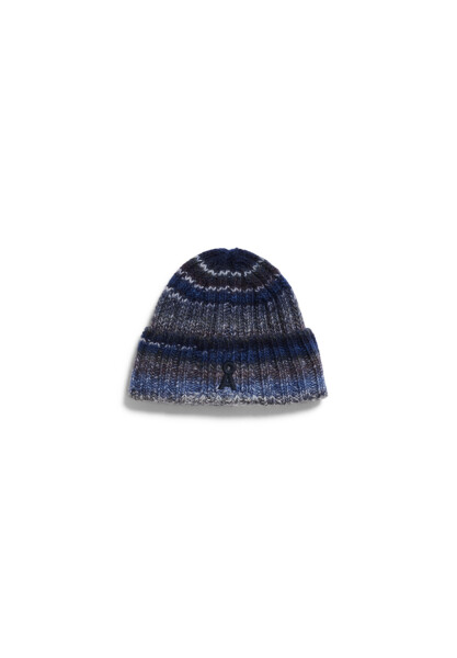 Armedangels Unisex Beanie WOOL KNIT HAT W night sky