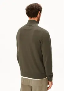 Armedangels Herren Pullover Troyer Faabes Knit dark earth