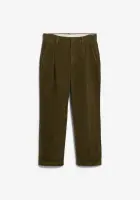 Armedangels Herren Hose Taamir Corduroy Pleated Pant dark earth