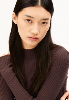 Armedangels Damen Longsleeve ALAANIA claystone