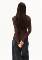 Armedangels Damen Longsleeve ALAANIA claystone