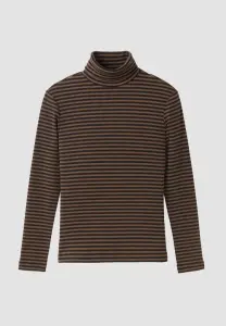 Recolution Damen Longsleeve Liatris Stripes chocolate