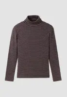 Recolution Damen Longsleeve Liatris Stripes dark grape
