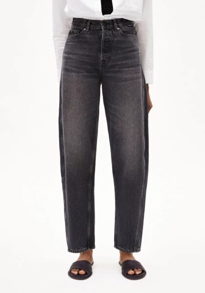 Armedangels Damen Jeans Baarell High Waist Barrel Jeans crestone