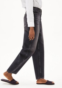 Armedangels Damen Jeans Baarell High Waist Barrel Jeans crestone
