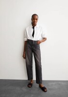 Armedangels Damen Jeans Baarell High Waist Barrel Jeans crestone
