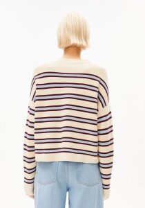 Armedangels Damen Pullover Merinaa Stripes Knit...