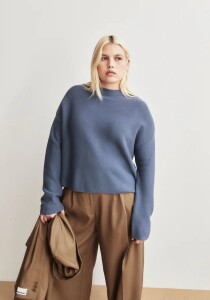 Armedangels Damen Pullover Merinaa Links Links dusty moon