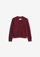 Armedangels Damen Strickjacke Menaal links links velvet red