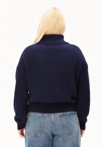 Armedangels Damen Pullover Troyer Vanisé tinted...