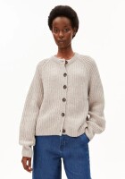 Armedangels Damen Cardigan RIPPSTRICKCARDIGAN honey melange