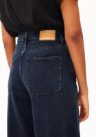 Armedangels Damen Jeans Baarly High waist Barrel Jeans fluid ink