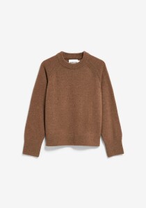 Armedangels Damen Pullover Wollstrickpullover claystone...