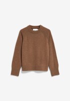 Armedangels Damen Pullover Wollstrickpullover claystone melange