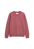 Armedangels Herren Sweatshirt Loukaa knit velvet ember