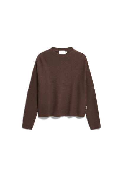 Armedangels Damen Pullover Merinaa Links Links claystone