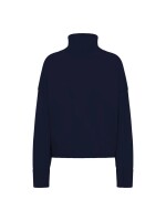 Lanius Damen Pullover Oversize GOTS midnight