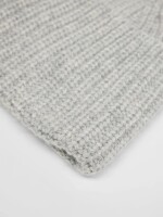 Lanius Damen Mütze GOTS grey melange