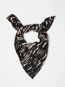 Lanius Tuch print animal stripes rose