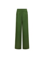 Lanius Damen Hose mit weitem Bein garden green