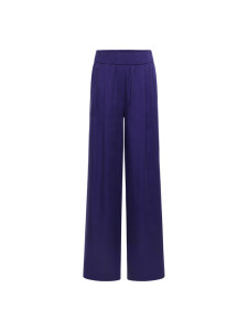 Lanius Damen Hose mit weitem Bein violet