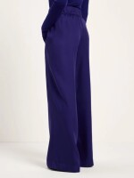 Lanius Damen Hose mit weitem Bein violet