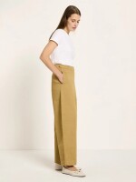 Lanius Damen Hose mit Barrel Leg OCS khaki