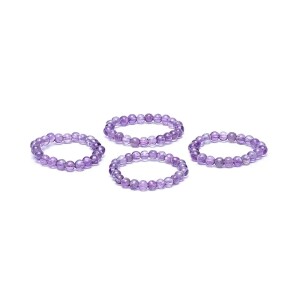Phoenix Import Ring Amethyst elastisch 12555