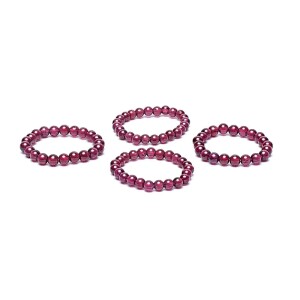 Phoenix Import Ring Granat elastisch 12559