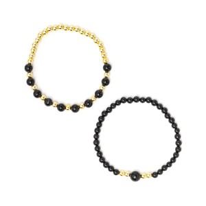 Phoenix Import Armband 12725 schwarzer Turmalin &...