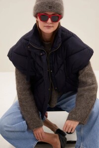 by bar Damen Jacke / Weste Franky midnight