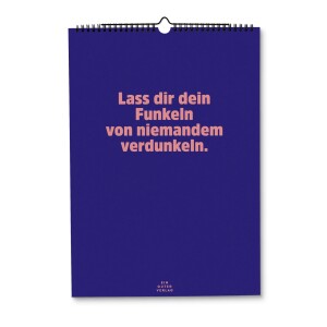 Ein guter Plan Wandkalender »Halbwegs entspannt durch 2027 mit der Familie«