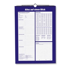 Ein guter Plan Wandkalender »Halbwegs entspannt durch 2027 mit der Familie«