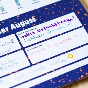 Ein guter Plan Wandkalender »Halbwegs entspannt durch 2027 mit der Familie«