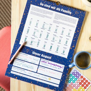 Ein guter Plan Wandkalender »Halbwegs entspannt durch 2027 mit der Familie«