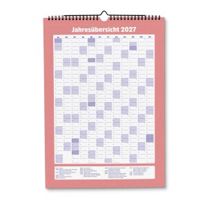 Ein guter Plan Wandkalender »Halbwegs entspannt durch 2027 mit der Familie«