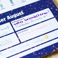 Ein guter Plan Wandkalender »Halbwegs entspannt durch 2027 mit der Familie«