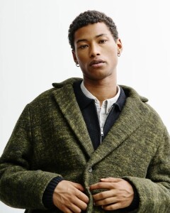 Rotholz Unisex Mantel Formal Coat grün