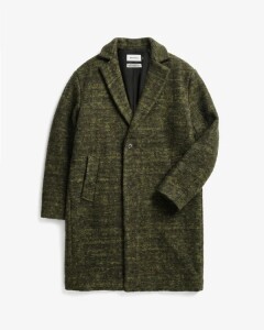 Rotholz Unisex Mantel Formal Coat grün
