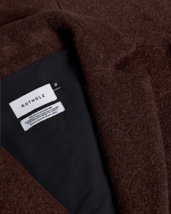 Rotholz Unisex Mantel Formal Coat braun