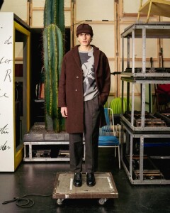 Rotholz Unisex Mantel Formal Coat braun