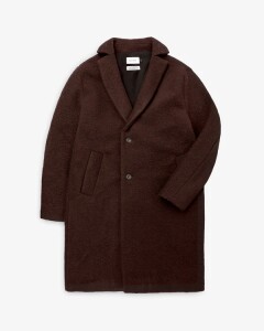 Rotholz Unisex Mantel Formal Coat braun