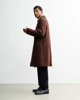 Rotholz Unisex Mantel Formal Coat braun