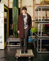 Rotholz Unisex Mantel Formal Coat braun